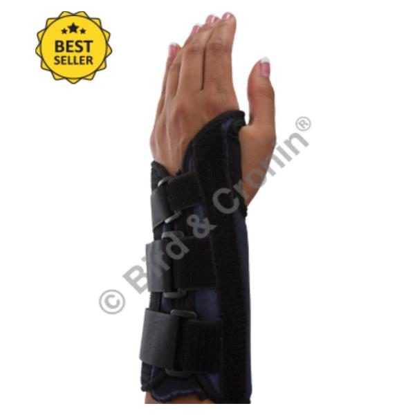 Brace Premier Wrist Black Size Medium Right Ea